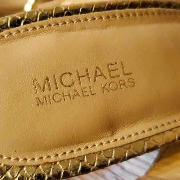 NWOT Michael Kors Jackie Chain Link Sandal - Picture 8 of 11